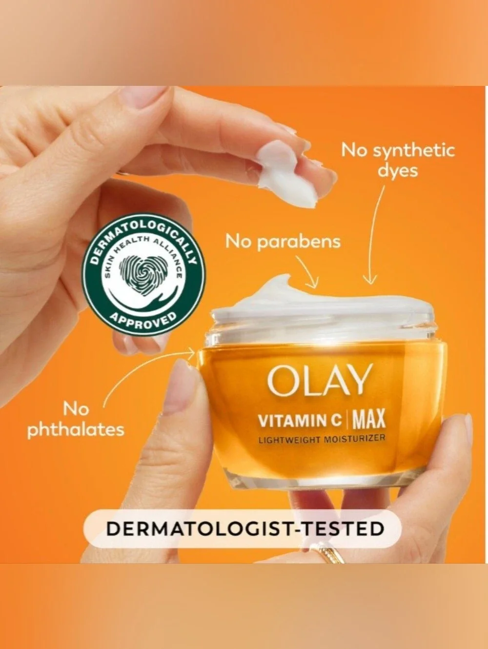 NWT Olay Vitamin C MAX Lightweight Moisturizer (2-в-1) 48 g (1.7 oz)